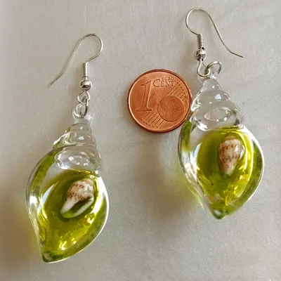 Boucles d'oreilles coquillage 